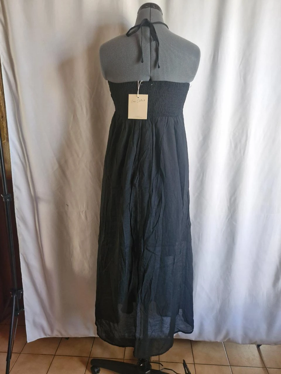 Vestido longo bustier costas nu mulher - Tamanho S/M – photo 5
